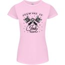 Addicted to Ink Tattoo Artist Tats Womens Petite Cut T-Shirt Light Pink
