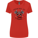 Addicted to Ink Tattoo Artist Tats Womens Wider Cut T-Shirt Red