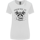 Addicted to Ink Tattoo Artist Tats Womens Wider Cut T-Shirt White