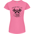 Addicted to Ink Tattoo Artist Womens Petite Cut T-Shirt Azalea