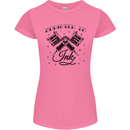 Addicted to Ink Tattoo Artist Womens Petite Cut T-Shirt Azalea