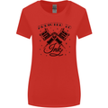 Addicted to Ink Tattoo Artist Womens Wider Cut T-Shirt Red