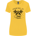 Addicted to Ink Tattoo Artist Womens Wider Cut T-Shirt Yellow