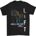 Adrenalin Rush Gym Training Top Mens T-Shirt Cotton Gildan Black