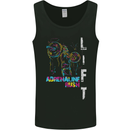 Adrenalin Rush Gym Training Top Mens Vest Tank Top Black