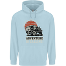 Adventure Is Calling 4X4 Off Roading Road Childrens Kids Hoodie Light Blue