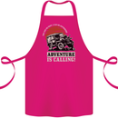 Adventure Is Calling 4X4 Off Roading Road Cotton Apron 100% Organic Pink