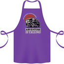 Adventure Is Calling 4X4 Off Roading Road Cotton Apron 100% Organic Purple
