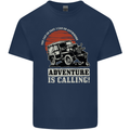 Adventure Is Calling 4X4 Off Roading Road Kids T-Shirt Childrens Navy Blue