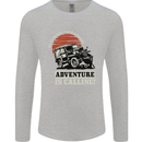 Adventure Is Calling 4X4 Off Roading Road Mens Long Sleeve T-Shirt Sports Grey