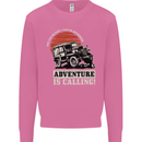 Adventure Is Calling 4X4 Off Roading Road Mens Sweatshirt Jumper Azalea
