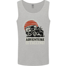 Adventure Is Calling 4X4 Off Roading Road Mens Vest Tank Top Sports Grey