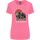 Adventure Is Calling 4X4 Off Roading Road Womens Wider Cut T-Shirt Azalea