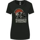 Adventure Is Calling 4X4 Off Roading Road Womens Wider Cut T-Shirt Black