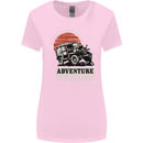 Adventure Is Calling 4X4 Off Roading Road Womens Wider Cut T-Shirt Light Pink