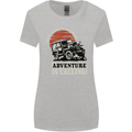 Adventure Is Calling 4X4 Off Roading Road Womens Wider Cut T-Shirt Sports Grey