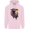 African Elephant Ecology Childrens Kids Hoodie Light Pink