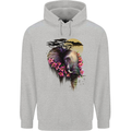 African Elephant Ecology Childrens Kids Hoodie Sports Grey