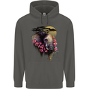 African Elephant Ecology Childrens Kids Hoodie Storm Grey