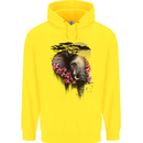 African Elephant Ecology Childrens Kids Hoodie Yellow