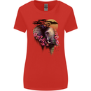 African Elephant Ecology Womens Wider Cut T-Shirt Red