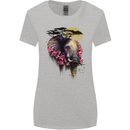 African Elephant Ecology Womens Wider Cut T-Shirt Sports Grey
