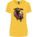 African Elephant Ecology Womens Wider Cut T-Shirt Yellow