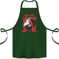 African Woman Even When We Hurt We Hoped Cotton Apron 100% Organic Forest Green