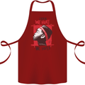 African Woman Even When We Hurt We Hoped Cotton Apron 100% Organic Maroon
