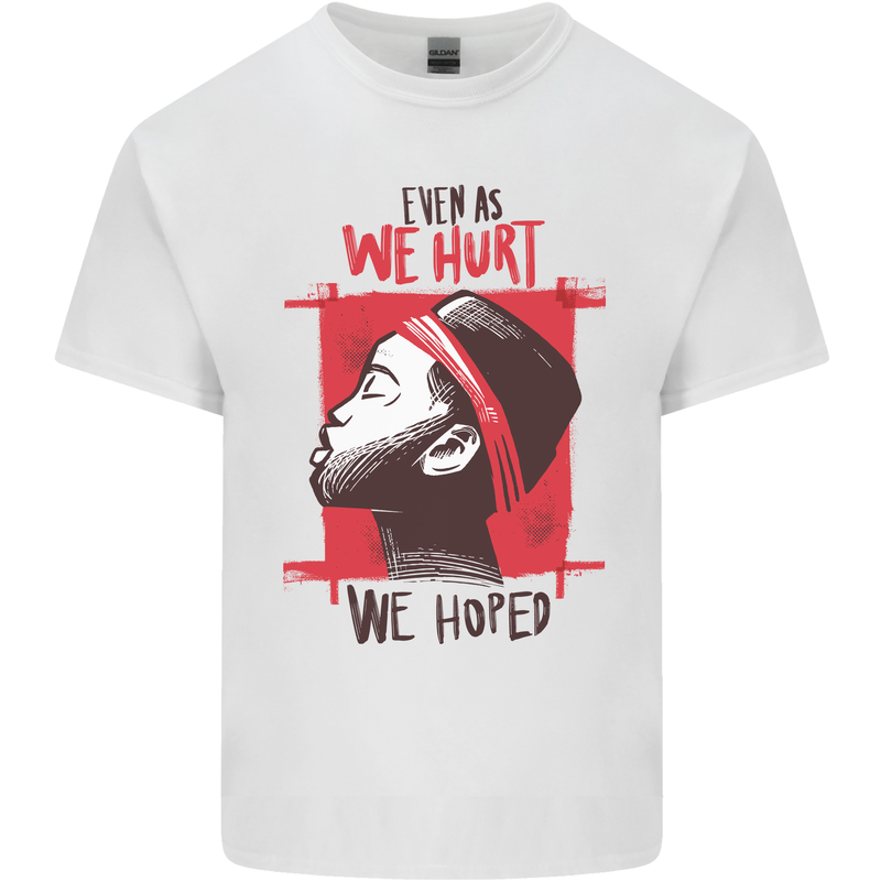 African Woman Even When We Hurt We Hoped Kids T-Shirt Childrens White