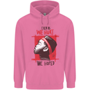 African Woman Even When We Hurt We Hoped Mens 80% Cotton Hoodie Azelea