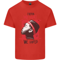 African Woman Even When We Hurt We Hoped Mens Cotton T-Shirt Tee Top Red