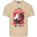African Woman Even When We Hurt We Hoped Mens Cotton T-Shirt Tee Top Sand