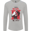 African Woman Even When We Hurt We Hoped Mens Long Sleeve T-Shirt Sports Grey