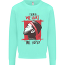 African Woman Even When We Hurt We Hoped Mens Sweatshirt Jumper Peppermint