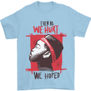 African Woman Even When We Hurt We Hoped Mens T-Shirt Cotton Gildan Light Blue