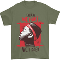 African Woman Even When We Hurt We Hoped Mens T-Shirt Cotton Gildan Military Green