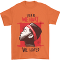 African Woman Even When We Hurt We Hoped Mens T-Shirt Cotton Gildan Orange