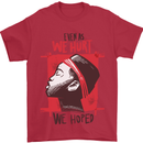African Woman Even When We Hurt We Hoped Mens T-Shirt Cotton Gildan Red