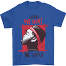 African Woman Even When We Hurt We Hoped Mens T-Shirt Cotton Gildan Royal Blue