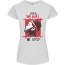 African Woman Even When We Hurt We Hoped Womens Petite Cut T-Shirt White