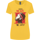 African Woman Even When We Hurt We Hoped Womens Wider Cut T-Shirt Yellow