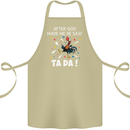 After God Made Me He Said TA DA Funny Cotton Apron 100% Organic Khaki