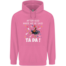 After God Made Me He Said TA DA Funny Mens 80% Cotton Hoodie Azelea