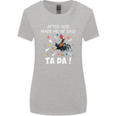 After God Made Me He Said TA DA Funny Womens Wider Cut T-Shirt Sports Grey