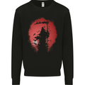 Afterlife Grim Reaper Death Gothic Skull Mens Sweatshirt Jumper Black