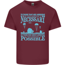 Airborne The Parachute Regiment 1 2 3 Para Mens Cotton T-Shirt Tee Top Maroon