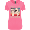 Alaskan Dog Sorry I'm Late Womens Wider Cut T-Shirt Azalea