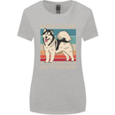 Alaskan Dog Sorry I'm Late Womens Wider Cut T-Shirt Sports Grey