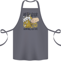 Alcohol Beer Taster Working for Free Funny Cotton Apron 100% Organic Steel